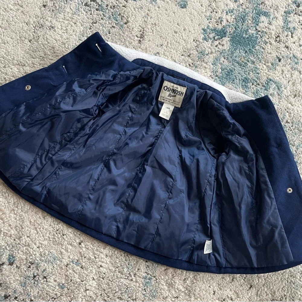 NWT 18m Osh Kosh B’Gosh Navy Coat